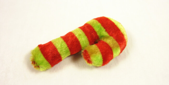 Candy Cane Plush Toy