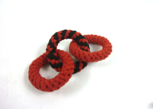 Hand-weaved Ring Dog Toy