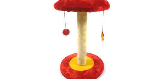 Plush Mushroom Type Cat Tree