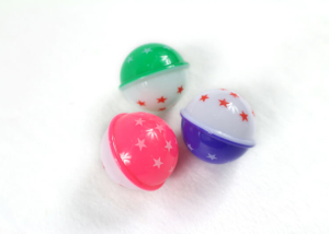 Neon Plastic Star Ball Toy for Cat