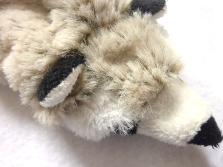 raccoon dog toy no stuffing