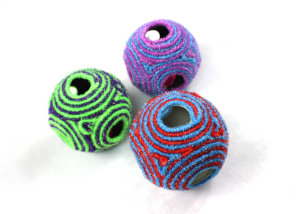 6-Hole Rope Ball With Sound For Cat