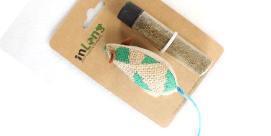 Mouse and Catnip Cat Toy Set