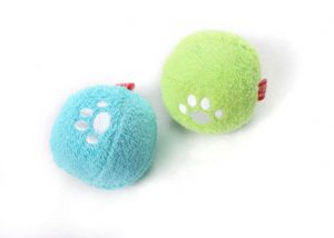 Fluffy Towels Fabric Toy Ball for Dog