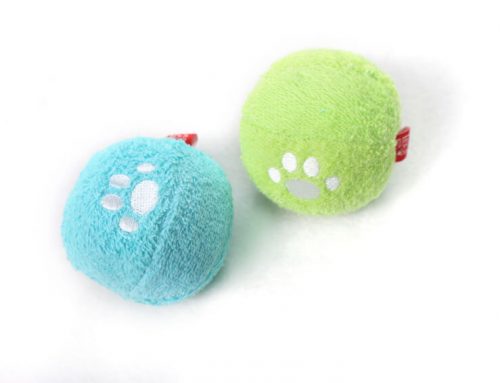 Fluffy Towels Fabric Toy Ball for Dog