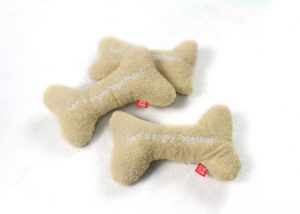 Towel Bone Dog Toy