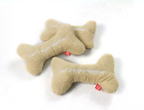 Towel Bone Dog Toy