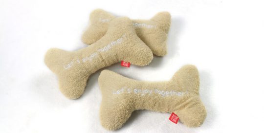 Towel Bone Dog Toy