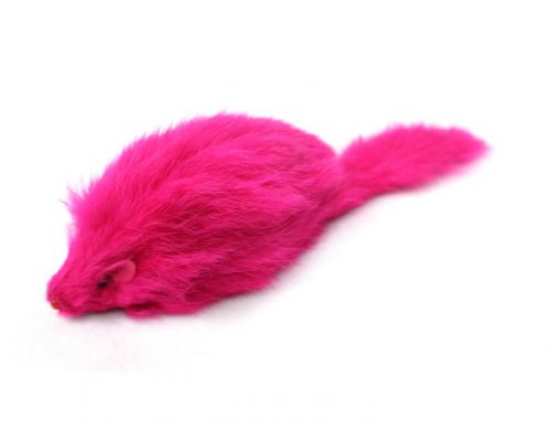 Bright Furry Long Hair Mouse Cat Toys